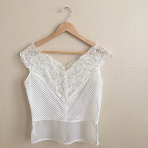 Vintage Sheer Top